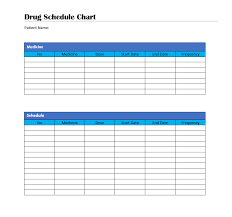 17 Free Amazing Medication Schedule Template Calypso Tree