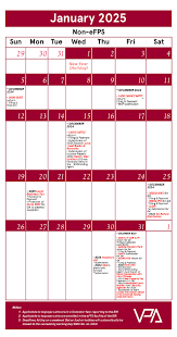 Tax Calendar January 2025