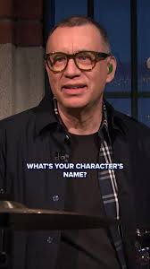 Fred Armisen explains his latest starring role in a new cop drama.