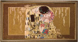 Jest to prawdopodobnie jego najlepiej znane dzieło. Obraz Pocalunek Produkty Goebel Artysci Goebel A Gustav Klimt Produkty Goebel Asortyment Obrazy Salon Porcelany Pl