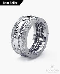 Black And Gold Wedding Band For Him Ropes Mens Gold Wedding Band With 1 05ct Diamonds Mens Gold Wedding Band Mens Diamond Wedding Bands Mens Wedding Rings