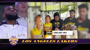 Lebron james with his mother. Lebron James Ring Was Presented By His Family And Students From The I Promise School Youtube