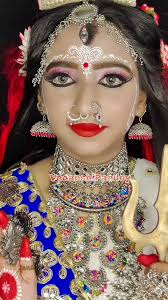 Jai mata rani🚩🙏🕉️mata rani ko mang me sindoor lagate hue #matarani