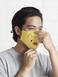 Haato Akai Haaton Face Hololive Haachama Mask By Noryushi Mask Akai Face