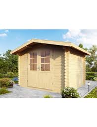 Allgemeines zur baugenehmigung für gartenhäuser. Wolff Finnhaus Gartenhaus Bibertal Bxt 350 X 330 Cm Aufstellmasse Satteldach Hagebau De