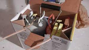 Do It Yourself Spray Foam Kit Menards Home Depot Dow 200 Youtube