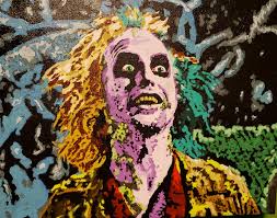 Expect to see much more of the main man in the broadway version of beetlejuice (in the movie you won't meet him until roughly halfway through the runtime). I Ve Been Painting Movie Scenes Lately And Thought I D Share Here Is Beetlejuice Movies