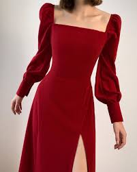 Outfit Inspiration Fashions Fashion Style Women Fashions Winter Fashion Fall Fashion Women S Fash In 2020 Red Dress Casual Korean Fashion Dress Red Dress Outfit