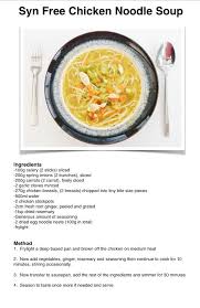Syn Free Chicken Noodle Soup Chicken Noodle Soup Ingredients Chicken Noodle Soup Recipes