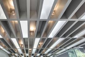 Lattice Ceiling Structure Creative Restaurant Interior Idea Ceiling Light Design Architecture Ceiling Ceiling Design