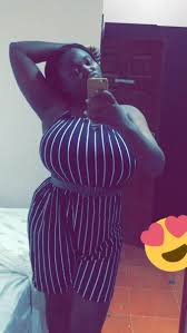Busty Nigerian lady leaves men drooling over the size of her massive  breasts on Twitter (Photos)