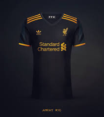 Liverpool lfc logo gold+black marble by kitster29 on deviantart. Black And Gold Liverpool Concept Kit Liverpool Fc Supporters Club Redmen Facebook