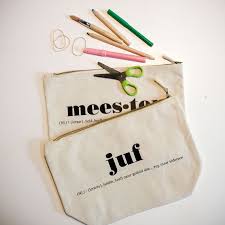 Pin Op Cadeau Juf