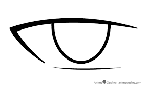 How To Draw Male Anime Manga Eyes Animeoutline Erase the pencil lines from the top of the body cone about 1/3 the way down to connect the sleeves.