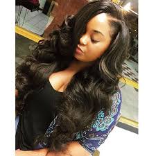 Although this cute sew in looks easy to pull off, you should be very careful to hide the seams for it to look natural. Side Part Long Hair Sew In Novocom Top