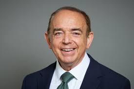 Official portrait for Lord Bourne of Aberystwyth