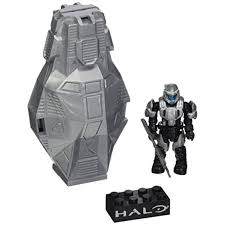 Dual argent v missile pods with x8 missiles that really fire! Mega Bloks Halo Metallic Platinum Drop Pod Building Set Walmart Com Walmart Com
