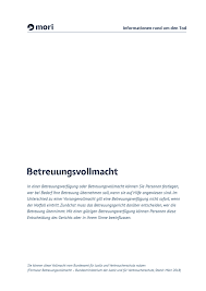 Bundesministerium patientenverfügung formular / vorsorgevollmacht formular kostenlos zum ankreuzen. Vorkehrungen Fur Das Lebensende Ratschlage Tipps Mori