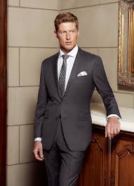 The Bondi Slim Fit Suit In Super 130 S Pure Australian Merino Wool Dark Grey With Fine Overcheck Mens Luxury Fashion Slim Fit Suit Menswear