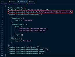 When using windows, you'll most likely be using the tools included in the git for windows initiative (git bash, git gui, and git shell integration). How Do I Use Bash On Windows From The Visual Studio Code Integrated Terminal Stack Overflow