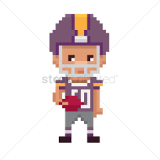 Page officielle du top 14, championnat de france professionnel de rugby à xv. Pixel Art Rugby Player Vector Image 1987751 Stockunlimited