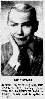 Classic Television Showbiz: An Interview with Rip Taylor