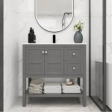 36 Inch Modern Freestanding Bathroom