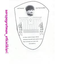 Etkinlik Denizi Adli Kullanicinin Ataturk Panosundaki Pin Boyama Sayfalari Okul Oncesi Sinifi Sinif Dekorasyonu