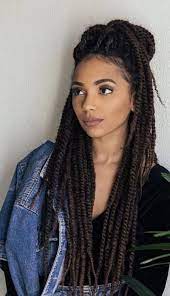 Box Braid Hairstyles Mexican Twistbraids Natural Hair Styles Marley Hair Long Hair Styles