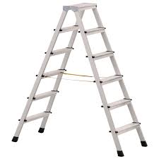 Maybe you would like to learn more about one of these? Silver Doublr Side Folding Ladder Five Steps Size 6 24 Fit Id 22042168973