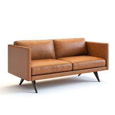 Overstock.com has been visited by 1m+ users in the past month West Elm Brooklyn Leather Sofa 3d Model 10 Max Free3d