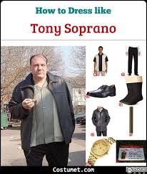 Anthony john tony soprano, sr. Tony Soprano The Sopranos Costume For Cosplay Halloween