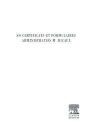 Pdf 80 Certificats Et Formulaires Administratifs Medicaux Adina Kovacs Academia Edu