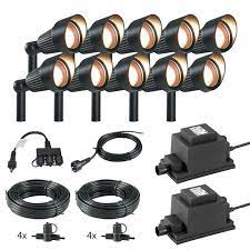 Techmar Plug And Play Focus Verona Garden Spotlight Kit 10 Lights Garden Spotlights Outdoor Garden Lighting Solar Lights Garden