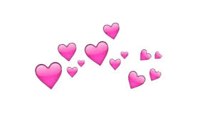 Pink Hearts Png Aberdeen Jefferies Pink Snapchat Png Emojis Emoji Pngs Cute Fun Cats Dogs Diys Pink Heart Emoji Pink Heart Emoji Flower