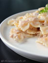 Farfalle Con Tonno E Formaggio Cremoso Sciue Sciue