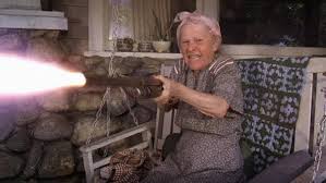Scene from the movie every which way but loose. Black Widows Posts Facebook