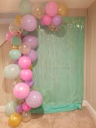 Balloon Garland Backdrop Unicorn Birthday Parties Birthday Balloon Decorations Garland Backdrops