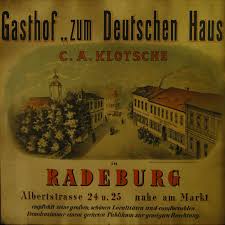 Kennen sie hotel deutsches haus radeburg? Tradition Deutsches Haus Radeburg