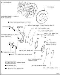 Toyota Rav4 Service Manual Front Brake Brake