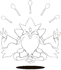 7 Fresh Ausmalbilder Pokemon Simsala