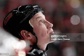 Stephen Valiquette of the New York Rangers skates against the Calgary...  News Photo