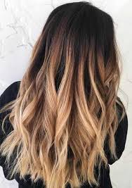 Braun Blond Ombre Ombre Haare Farben Ombre Haare Haarfarben