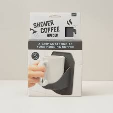 A coffee mug holder is a great way to keep those cups for your morning cup of coffee or tea near to your coffeemaker or tea pot. Joeski Shower Cofee Mug Holder Grey By 30 Watt Gifts Www Chapters Indigo Ca