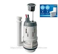 Válvula de descarga de doble ahorro de agua para inodoro con sensor de  pulgada, ajuste para tanque de agua de baño