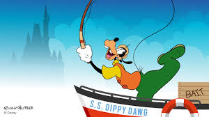 Disney Doodle Goofy Goes Fishing At Walt Disney World Resort Disney Doodles Disney Background Disney Parks Blog