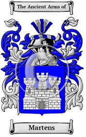 Martens Name Meaning, Family History, Family Crest & Coats of Arms, French