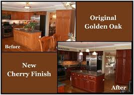 16 posts • page 1 of 1. Kitchen Cabinet Refacing With Oak And Cherry Wood Refacing Kitchen Cabinets Refinishing Cabinets Restaining Kitchen Cabinets