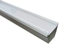 Leaf Defender Gutter Guard Keeps A Low Profile So It Goes Virtually Unseen From The Ground Made From Durable Heavy Gutter Guard Gutter Protection Gutters