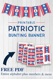 Patriotic alphabet letters transparent png images free download. Printable Patriotic Banner With Alphabet And Numbers Free Printable Fun Loving Families Patriotic Banner Free Printable Banner Letters Printable Banner Letters